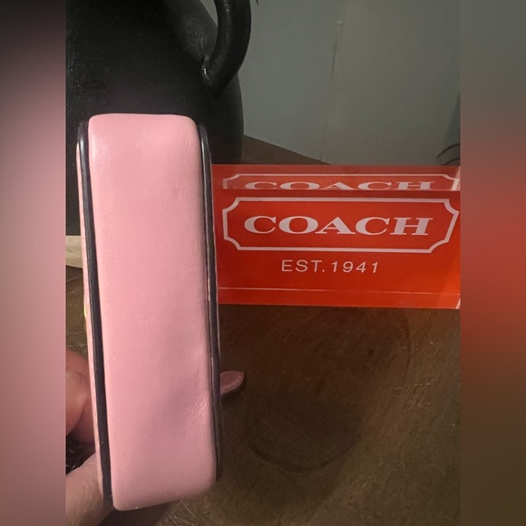 Coach Pink Chain Wristlet